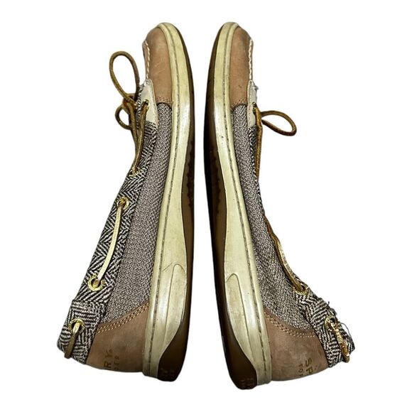 SPERRY TOPSIDER FOR WOMEN: ANGELFISH HERINGBONE BOAT SHOE
Women Linen size 9.5M - Picture 10 of 10